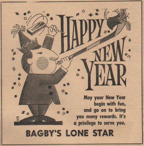 Bagby's advertisement, December 1970, Pomeroy WA