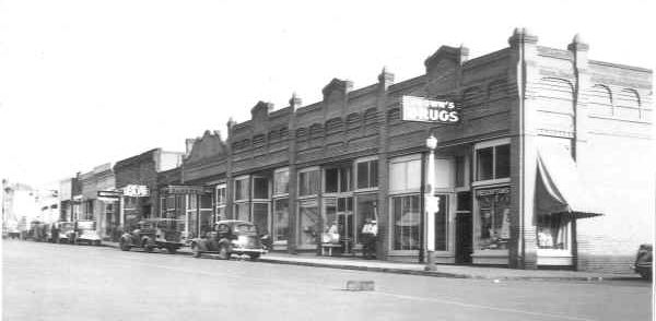 Late 1950's photo of  Sites 36A, 36B, and 36C taken from the west