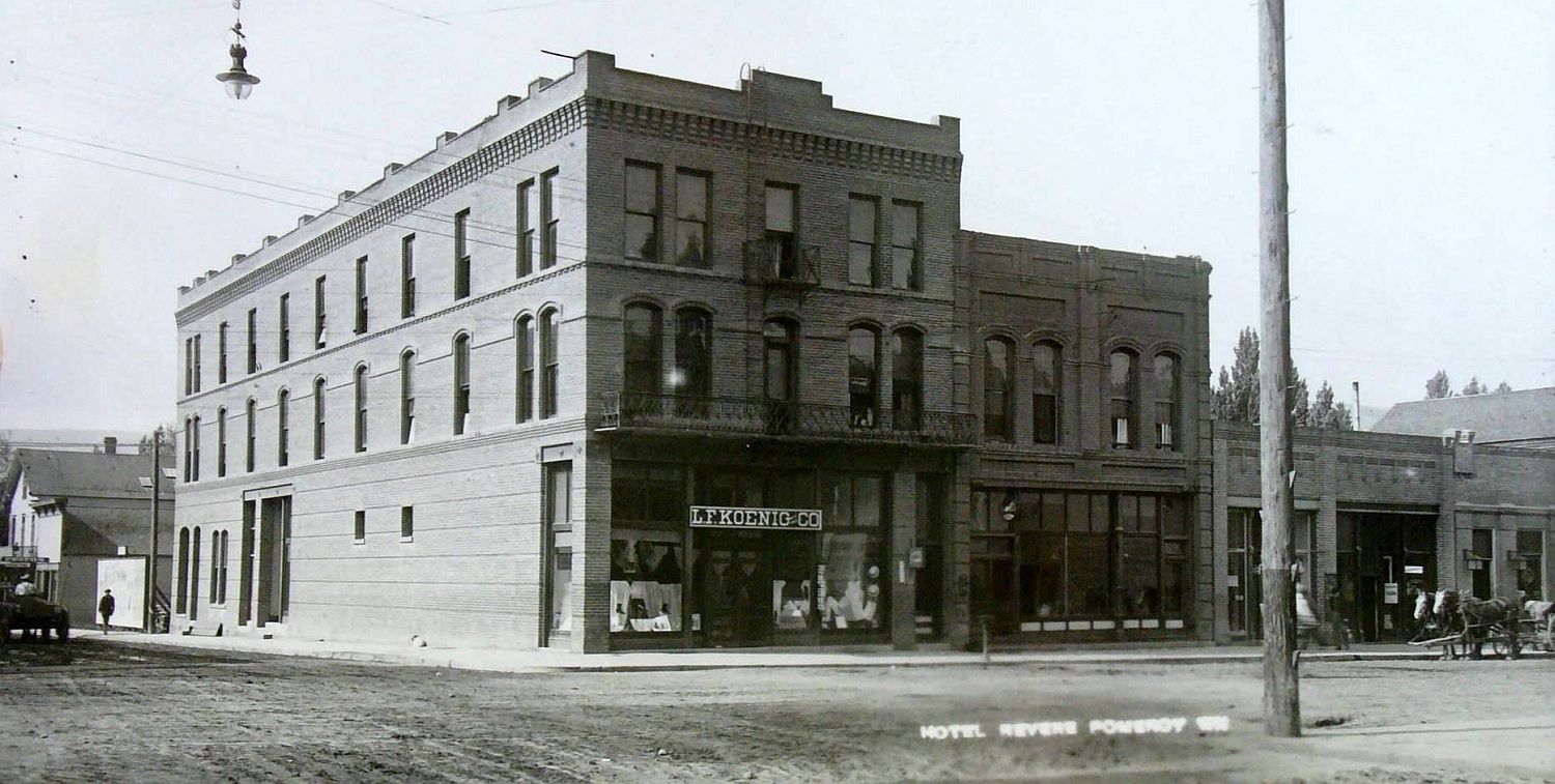 1916 Hotel Revere, Pomeroy WA