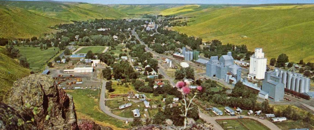 Downtown Pomeroy Washington, 1908